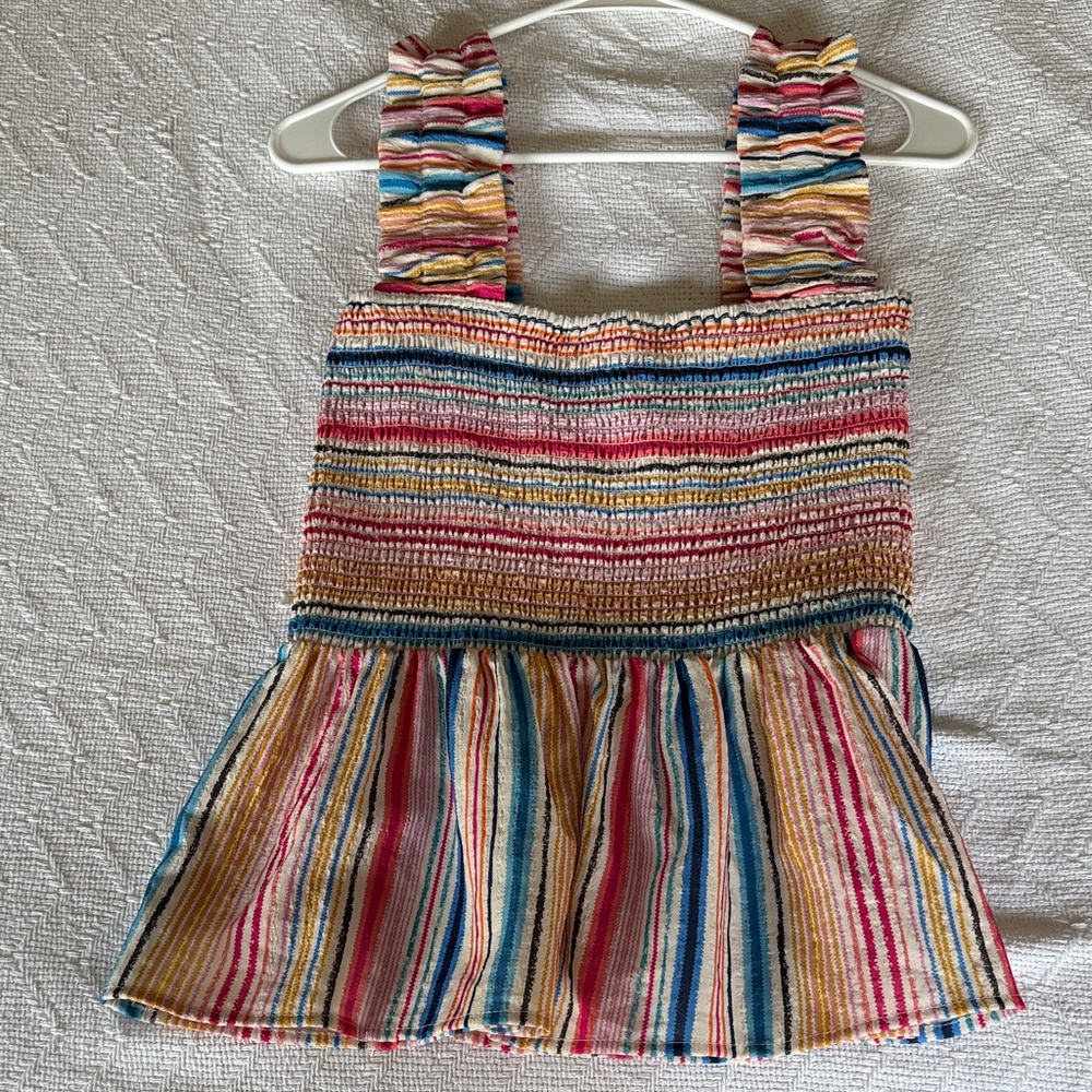 Colorful Striped Top